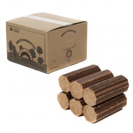 12 Boxes Of Normandy Beech Briquettes In Boxes