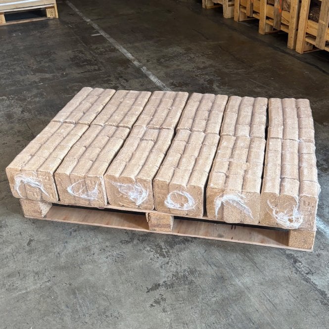 12 Packs Of RUF Birch Hardwood Briquettes