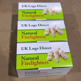 3 BOXES Of 60 Natural Firelighters ADD TO YOUR ORDER