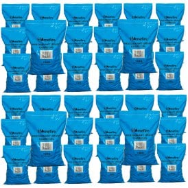 40 Bags Of 12kgs Homefire Restaurant Grade Lumpwood Charcoal