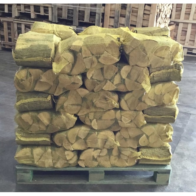 40 Nets Of Kiln Dried Oak & Ash Logs