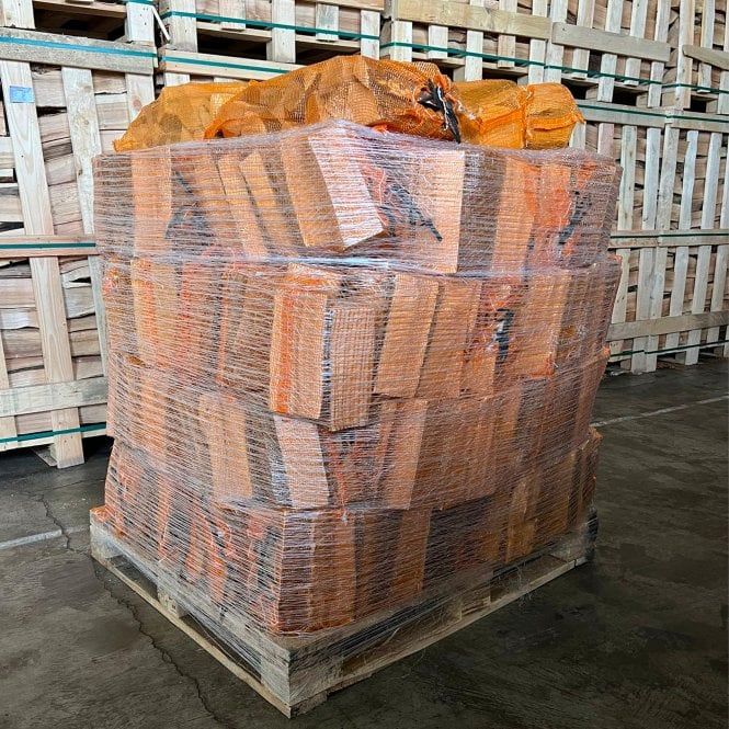 70 Nets Of Kiln Dried Ash Logs