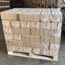 72 Packs Of RUF Birch Hardwood Briquettes