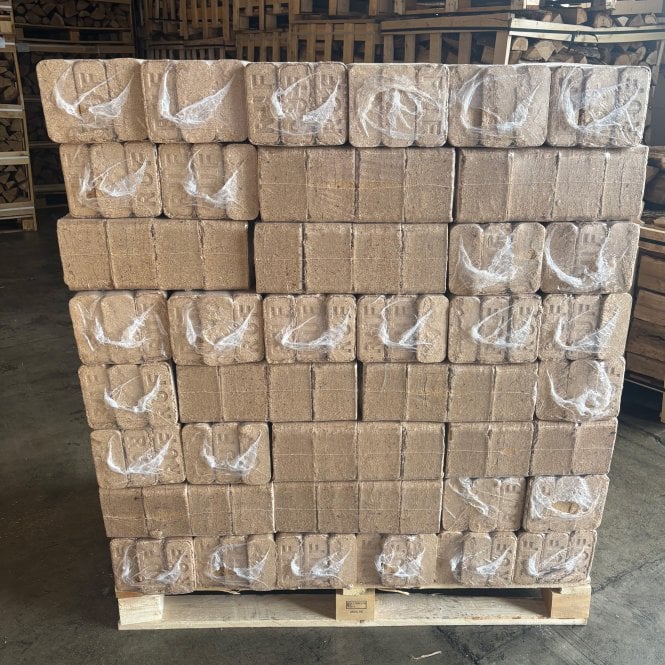 96 Packs Of RUF Birch Hardwood Briquettes