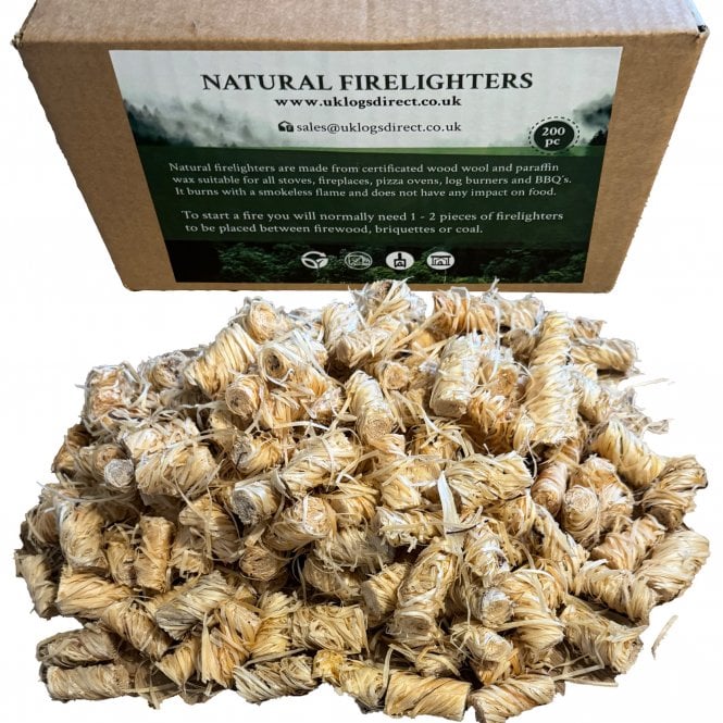 Box Of 200 Natural Firelighters ADD TO YOUR ORDER