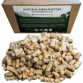 Box Of 200 Natural Firelighters DELIVERED
