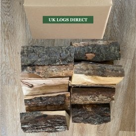 Boxes Of Kiln Dried Hardwood Logs Delivered To Your Door