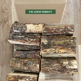 Boxes Of Kiln Dried OAK Logs Delivered To Your Door