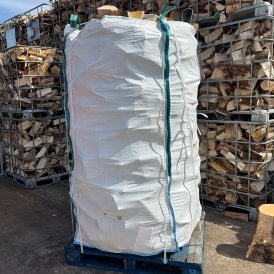 Jumbo Bag Air Dried English Hardwood Logs