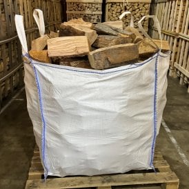 Kiln Dried Beech Logs Bulk Bag Full Of Logs