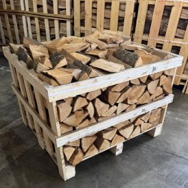 Kiln Dried Beech Logs Half Crate
