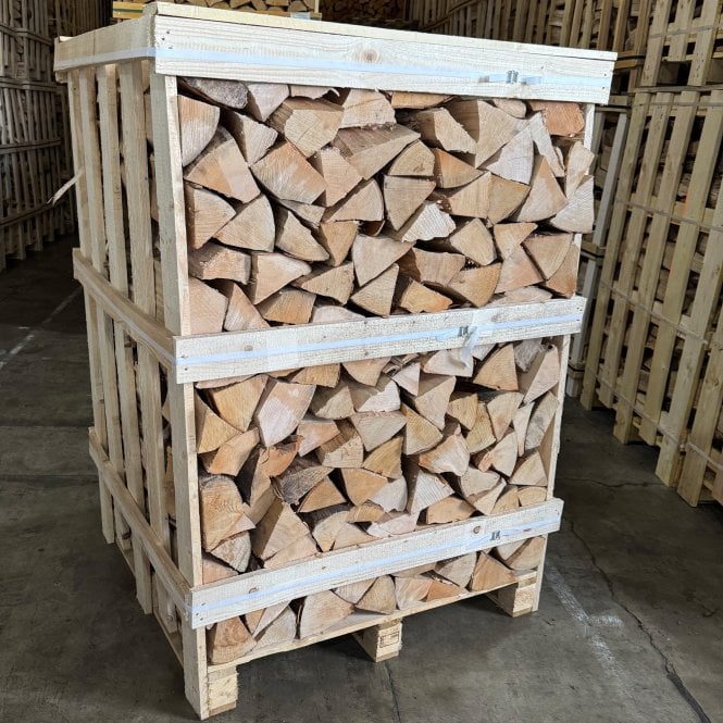 Kiln Dried Beech Logs Large Crate