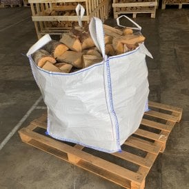 Kiln Dried Birch Logs Budget Bag Full Of Logs