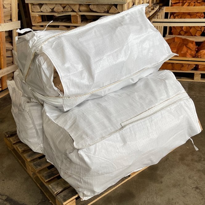 Kiln Dried Birch Logs In Three Barrow Bags