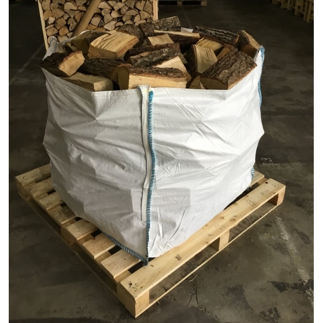 Kiln Dried Oak Logs Bulk Bag Full Of Logs