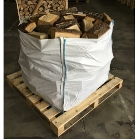 Kiln Dried Oak Logs Bulk Bag Full Of Logs