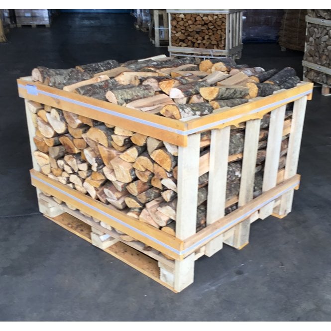 Mixed Economy Hardwood Half Crate Of Kiln Dried Logs