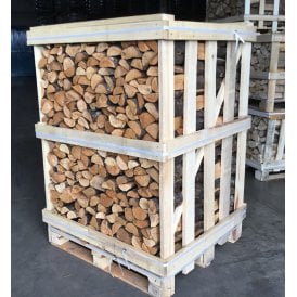 Mixed Economy Hardwood Large Crate Of Kiln Dried Logs